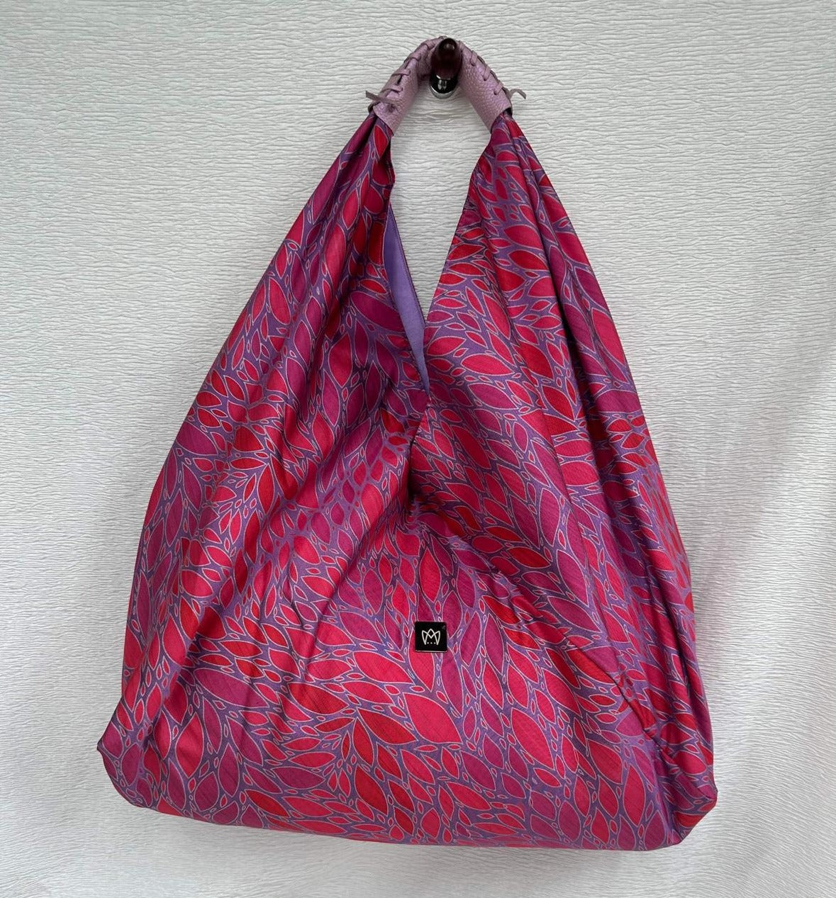 Silk Origami Bag - Pink M